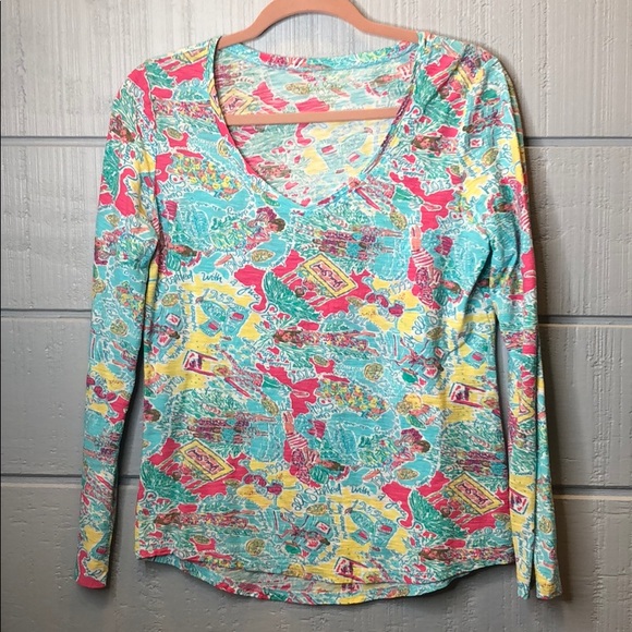 Lilly Pulitzer Tops - Lily Pulitzer in the beginning top Lilly Pulitzer Tops - Lily Pulitzer in the beginning top